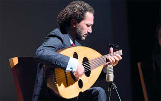  صورة رقم 8 - الموسيقار العراقي العالمي نصير شمه: أوتار العود تبث الروح