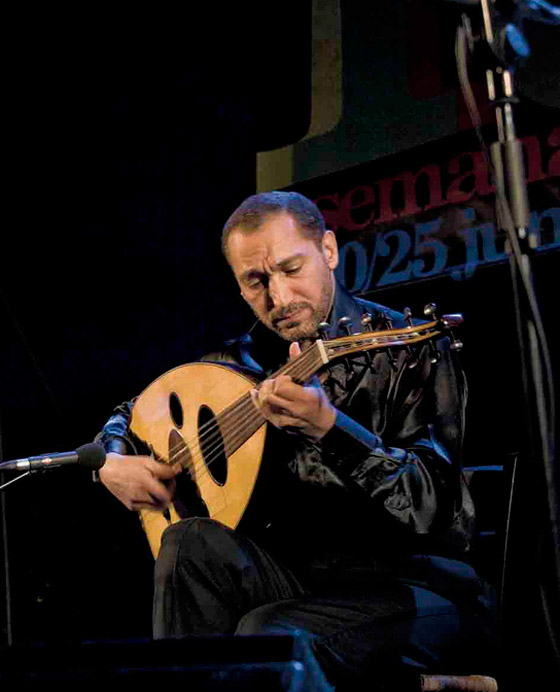  صورة رقم 9 - الموسيقار العراقي العالمي نصير شمه: أوتار العود تبث الروح