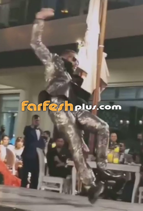 محمد رمضان يرد على شقيقة مايكل جاكسون بعد نشرها فيديو سقوطه على المسرح! صورة رقم 3