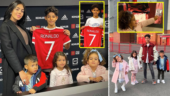 ابن كريسيتانو رونالدو يوقع عقدا مع مانشستر يونايتد ويختار قميص والده ورقمه صورة رقم 5