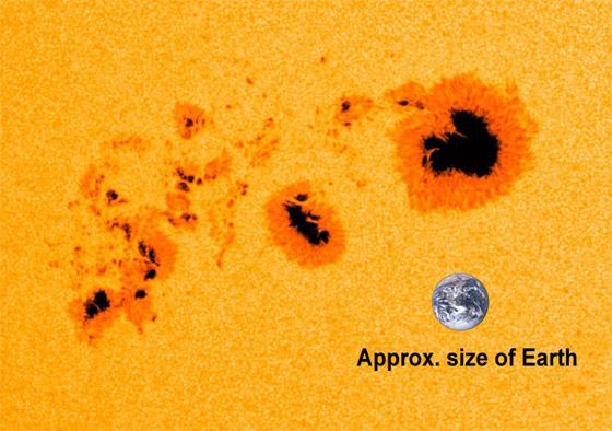 عملاقة لدرجة مرعبة! ظهور بقع على سطح الشمس قد تشكل خطرا بالمستقبل صورة رقم 3