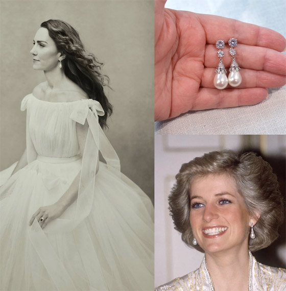  صورة رقم 2 - صور: كيت ميدلتون ترتدي أقراط الأميرة ديانا المفضلة بأحدث ظهور لها