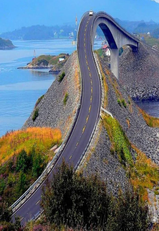 جسر مرعب في النرويج يسقطك أمتارا لقبر مائي.. لكنه آمن! صورة رقم 8
