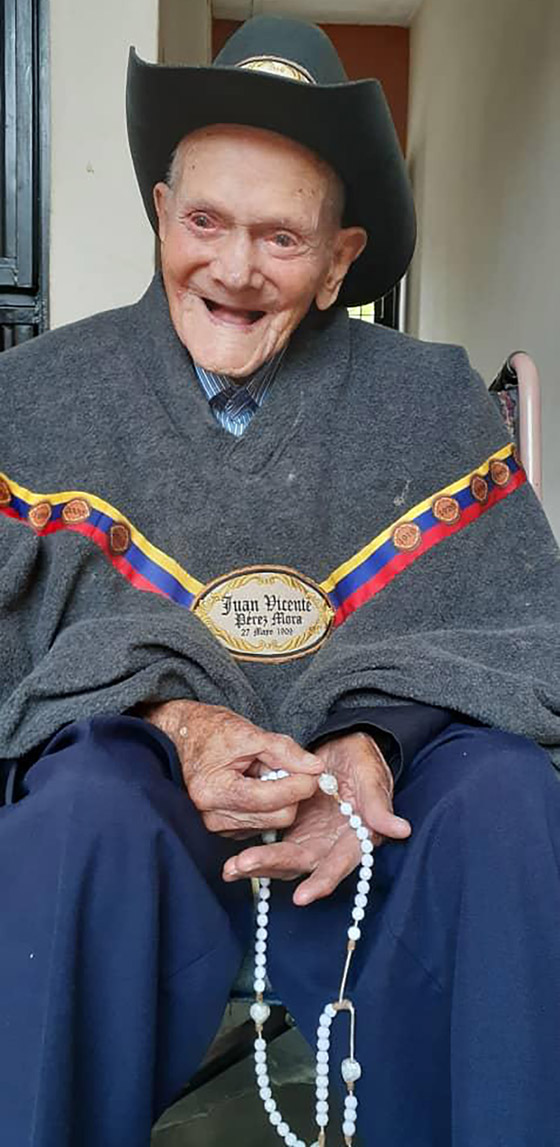  صورة رقم 4 - أكبر رجل معمر على قيد الحياة.. مزارع فنزويلي عمره 112 عاما