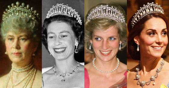  صورة رقم 4 - بالصور: إليكم مجوهرات مهمة أقرضتها الملكة إليزابيث لـ كيت ميدلتون