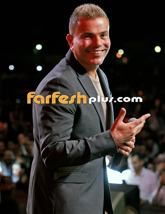  صورة رقم 6 - صورة نادرة: عمرو دياب يضحك من غناء أحمد زكي! وديو بينهما لم يكتمل