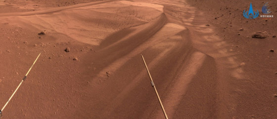 بالصور: مركبة صينية تحصل لأول مرة على مشاهد لكوكب المريخ بأكمله صورة رقم 5