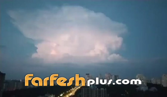 فيديو لسحابة غريبة فوق سماء كييف.. ومرصد جوي يفسر الظاهرة صورة رقم 2