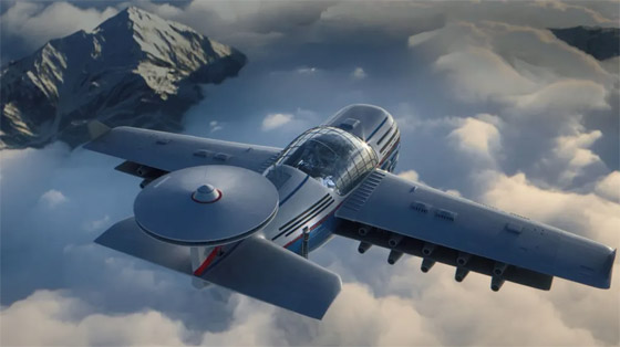  صورة رقم 11 - فيديو وصور: مهندس يمني يبتكر نموذجا لفندق طائر يحلق بالسماء لسنوات