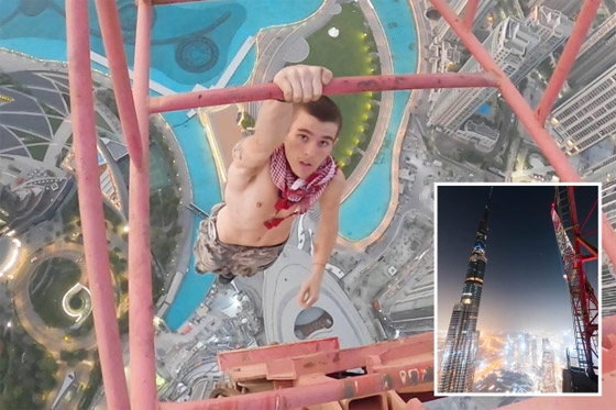 هاو للتسلق يخوض تجربة جنونية في دبي! تدلى من ناطحة سحاب على ارتفاع 390 مترا صورة رقم 1