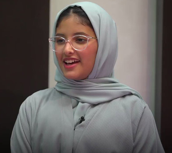  صورة رقم 2 - طفلة سعودية تحصل على لقب أصغر كاتبة في العالم تنشر سلسلة كتب