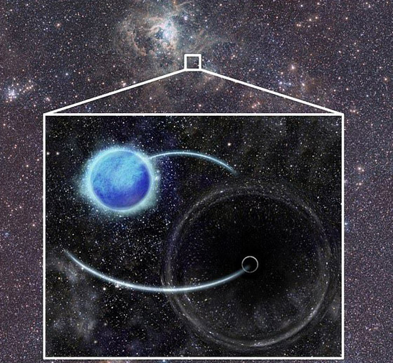  صورة رقم 2 - اكتشاف ثقب أسود في مجرة مجاورة.. العلماء اعتبروه 