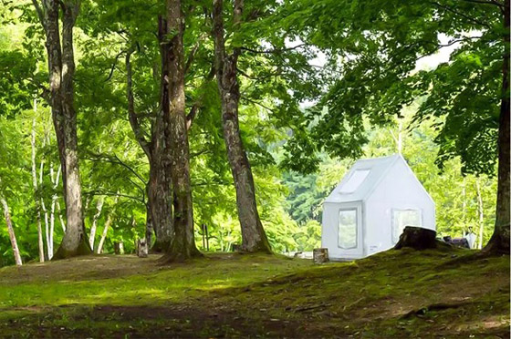خيمة قابلة للنفخ يمكن تحويلها لمنزل تخييم في دقائق صورة رقم 4
