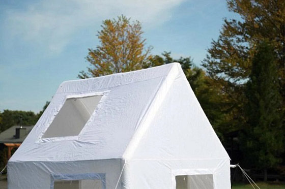 خيمة قابلة للنفخ يمكن تحويلها لمنزل تخييم في دقائق صورة رقم 6