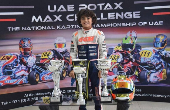  صورة رقم 9 - رغم صغره.. زين الحمصاني أول طفل مصري يصل لسباق سيارات عالمي