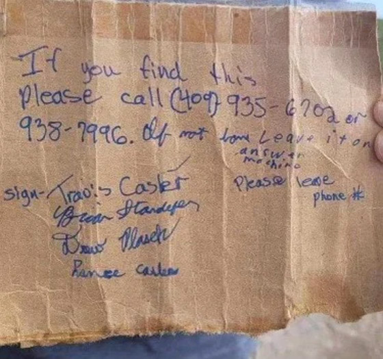 العثور على زجاجة بداخلها رسالة كتبها أصدقاء قبل 27 عاما.. توقيعات ورقم هاتف صورة رقم 4