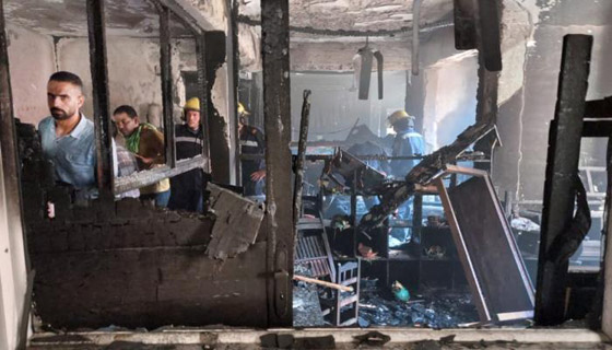  صورة رقم 7 - مأساة حريق الكنيسة.. تضامن عربي ودولي عالمي واسع مع مصر