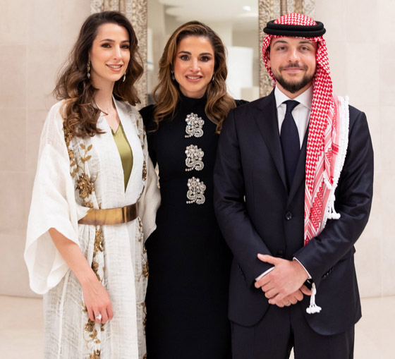  صورة رقم 10 - بالصور: خطوبة ولي العهد الأردني الأمير الحسين على آنسة سعودية