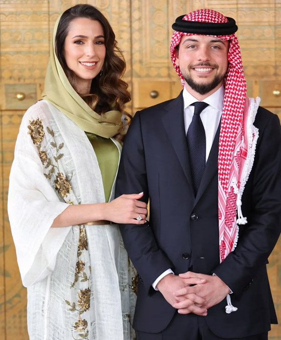  صورة رقم 4 - بالصور: خطوبة ولي العهد الأردني الأمير الحسين على آنسة سعودية
