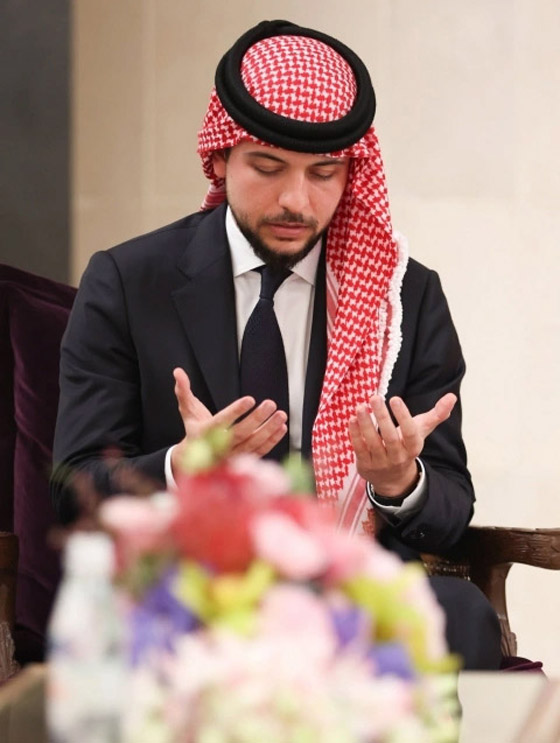  صورة رقم 13 - بالصور: خطوبة ولي العهد الأردني الأمير الحسين على آنسة سعودية