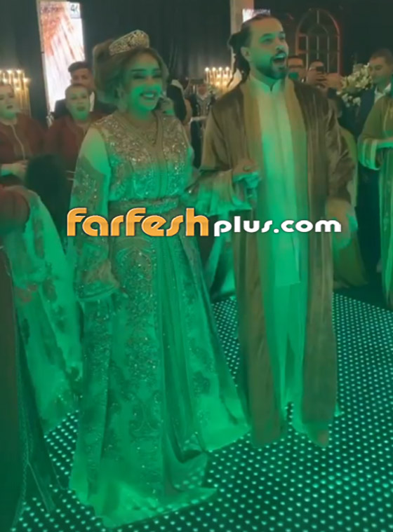 فيديو وصور حفل زفاف عبد الفتاح الجريني وجميلة البدوي.. شقيقاته بالزي المغربي صورة رقم 15