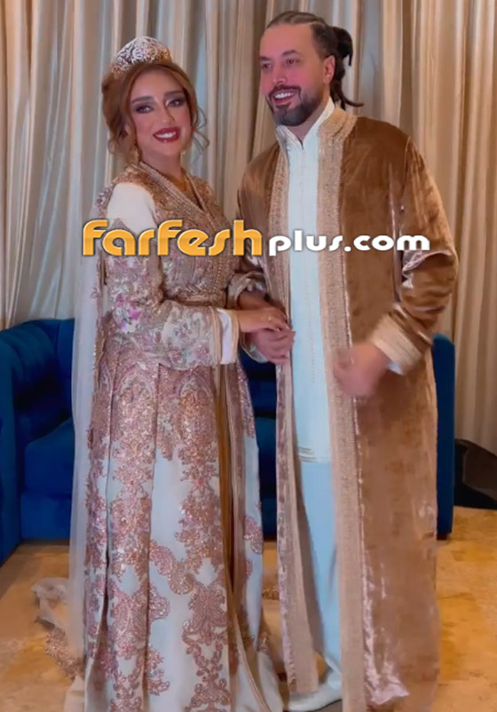 فيديو وصور حفل زفاف عبد الفتاح الجريني وجميلة البدوي.. شقيقاته بالزي المغربي صورة رقم 16