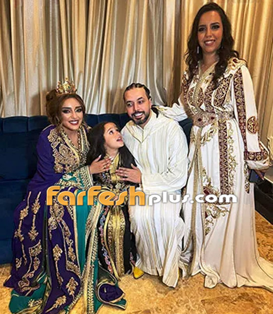 فيديو وصور حفل زفاف عبد الفتاح الجريني وجميلة البدوي.. شقيقاته بالزي المغربي صورة رقم 17