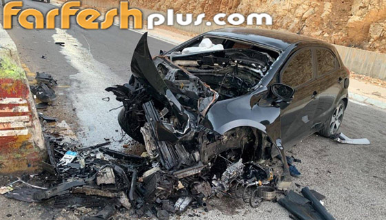  صورة رقم 3 - وفاة الفنان اللبناني جورج الراسي (39 عاما) بحادث سير مروع.. نام وهو يقود سيارته!