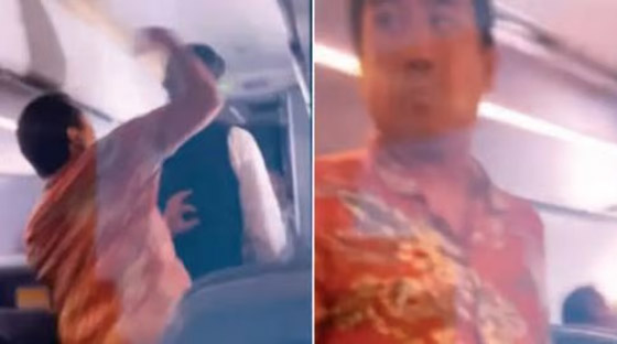 فيديو: راكب طائرة يعتدي على مضيف في الهواء بضرب مبرح صورة رقم 1