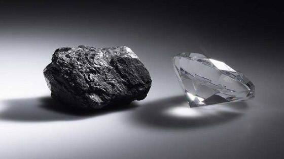  صورة رقم 3 - العثور على نوع نادر من الماس يكشف أسرار بيئة غنية بالمياه كامنة في باطن الأرض