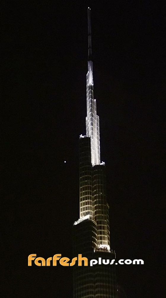 ولي عهد دبي يشارك فيديو لكوكب المشتري يسطع بجوار قمة برج خليفة صورة رقم 2