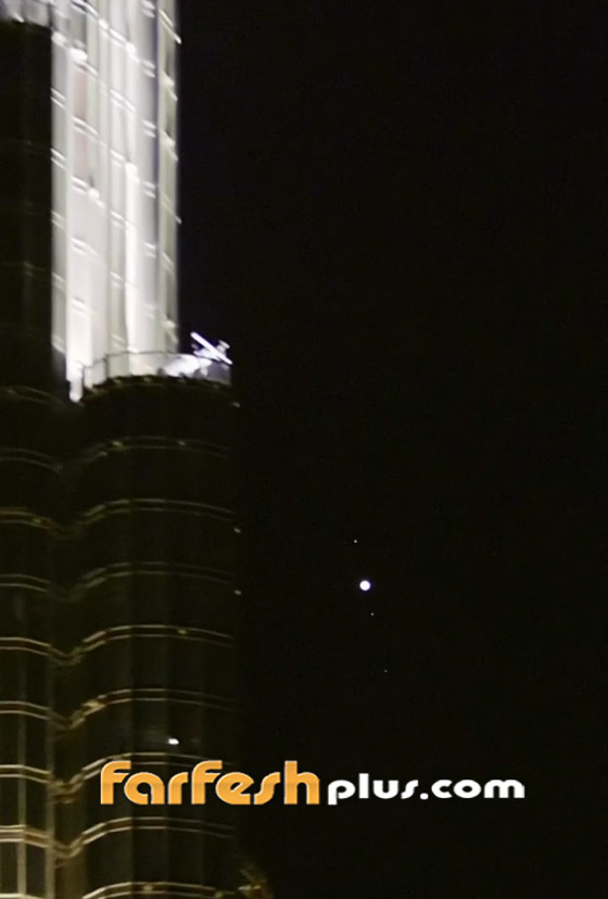 ولي عهد دبي يشارك فيديو لكوكب المشتري يسطع بجوار قمة برج خليفة صورة رقم 4