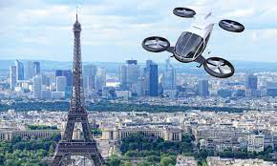  صورة رقم 3 - فرنسا: التاكسي الطائر وسيلة للتنقل في أولمبياد 2024