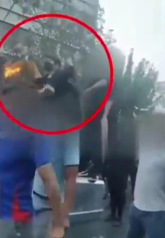  صورة رقم 6 - مقاطع فيديو تظهر مشاركة نيكا شاكرمي في احتجاجات قبل مقتلها