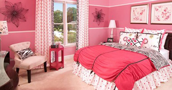  صورة رقم 5 - تصميمات من غرف النوم الوردية الرائعة بالصور