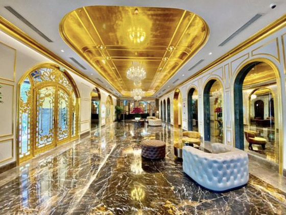  صورة رقم 5 - فندق مدهش بمحتويات كاملة مصنوعة من الذهب الخالص
