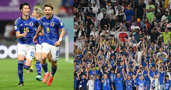  صورة رقم 13 - ليس بالفوز على ألمانيا فقط.. لاعبو منتخب اليابان يبهرون العالم!