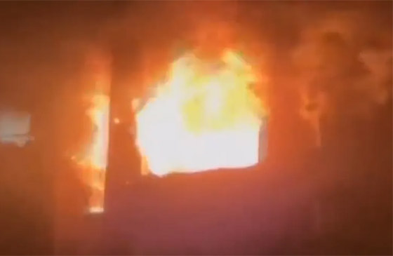  صورة رقم 10 - فيديو: حريق هائل بالصين.. النيران التهمت أجساد 10 أشخاص