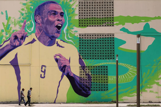  صورة رقم 2 - بالصور: جداريات رائعة حول العالم بمناسبة مونديال قطر 2022