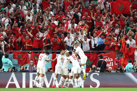  صورة رقم 25 - النجوم يهنئون المغرب بفوزه على بلجيكا بكأس العالم: 