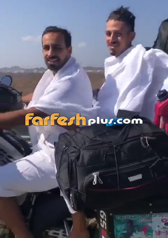  صورة رقم 2 - شابان جزائريان يصلان مكة على دراجة نارية.. عبر 8 دول! فيديو