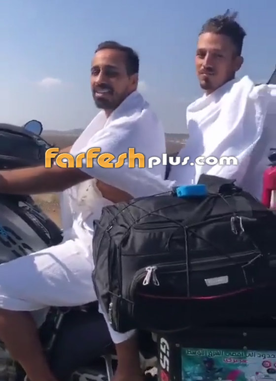  صورة رقم 6 - شابان جزائريان يصلان مكة على دراجة نارية.. عبر 8 دول! فيديو