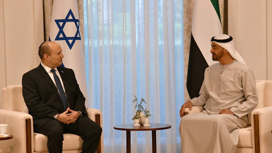 الشيخ محمد بن زايد يستقبل رئيس إسرائيل صورة رقم 5