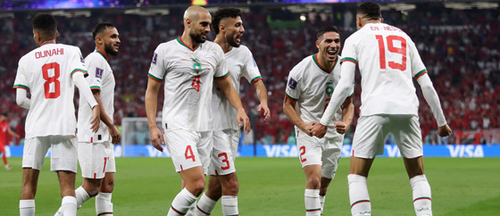  صورة رقم 4 - منتخب المغرب يسطر تأهلاً للتاريخ على حساب إسبانيا
