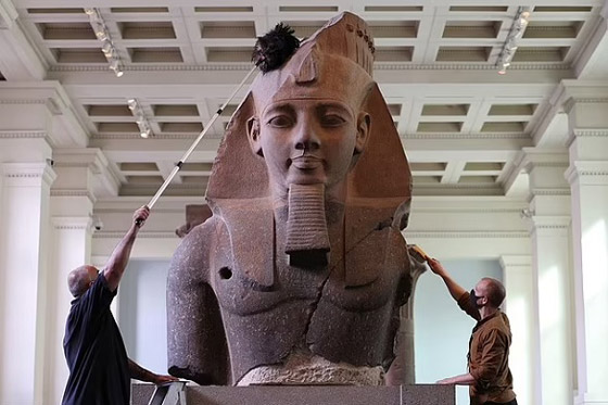 علماء يعيدون بناء وجه أقوى فرعون مصري بعد 3200 عام صورة رقم 6