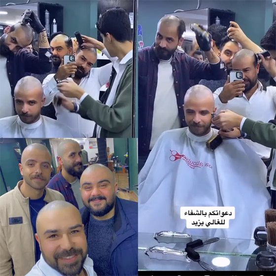 فيديو مؤثر لشباب أردنيين يتضامنون مع صديقهم المصاب بالسرطان صورة رقم 3