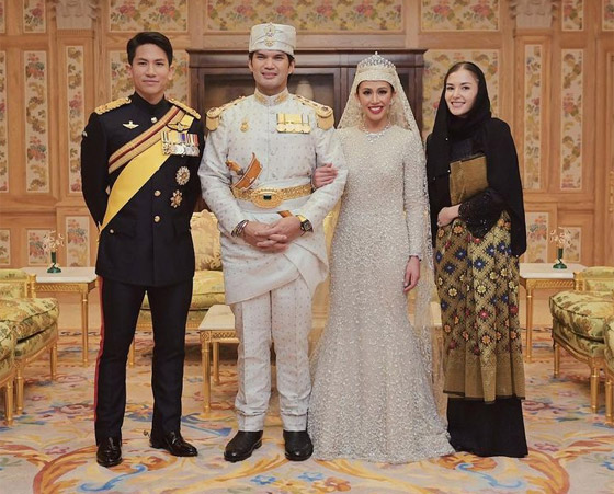 فيديو وصور: زفاف ابنة سلطان بروناي تتزوج بحفل فخم استمر 9 أيام صورة رقم 2