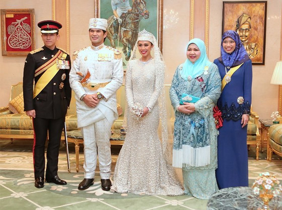 فيديو وصور: زفاف ابنة سلطان بروناي تتزوج بحفل فخم استمر 9 أيام صورة رقم 4