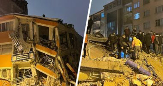  صورة رقم 6 - زلزال ثاني يضرب تركيا وسوريا: أكثر من 1500 قتيل.. دمار هائل ومرعب!