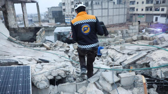  صورة رقم 1 - زلزال ثاني يضرب تركيا وسوريا: أكثر من 1500 قتيل.. دمار هائل ومرعب!